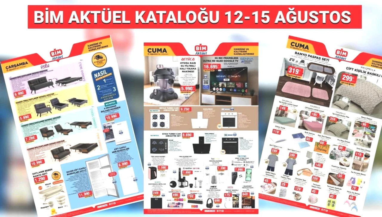 BİM'de 12-15 Ağustos'ta Yer Alan Yepyeni Ürünler: Termos, Drone ve Daha Fazlası!
